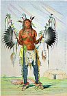 George Catlin Mandan Medicine Man Mah-To-Hah Old Bear painting